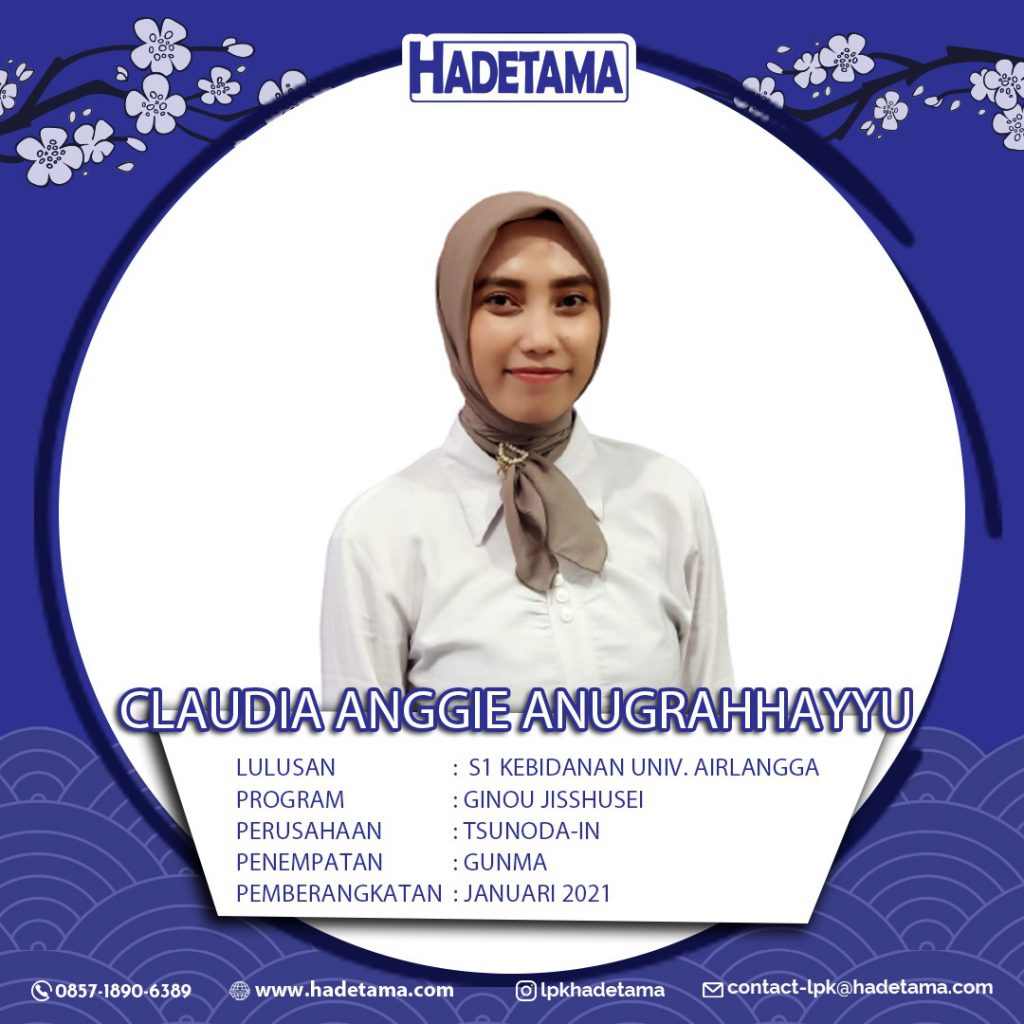 Claudia Anggie Anugrahhayyu Universitas Airlangga S1 kebidanan